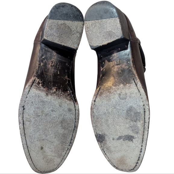 Frye Dara Leather Chelsea Ankle Boots Chocolate Brown size 11 Classic - Picture 5 of 9